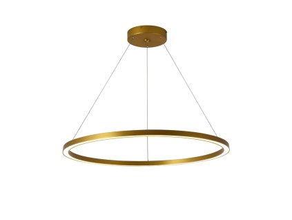 Immax NEO FINO Smart závěsné svítidlo 1 kruh, 80cm, 60W, zlaté, Zigbee 3.0 07159-G80