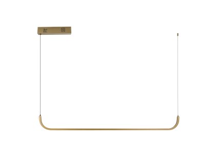 Immax NEO PATTINI Smart závěsné svítidlo 120cm 26W 1820lm zlaté Zigbee 3.0 07227L