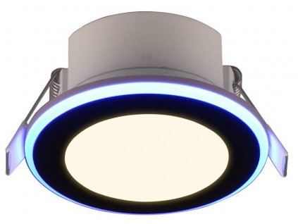 Bodové stropní svítidlo TRIO Argus 4W do podhledu sádrokartonu RGB noční orientační osvětlení černé