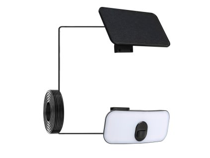 Immax SunBoard Venkovní solární reflektor 13W s PIR čidlem pohybu LED osvětlení s externím solárním panelem IP65
