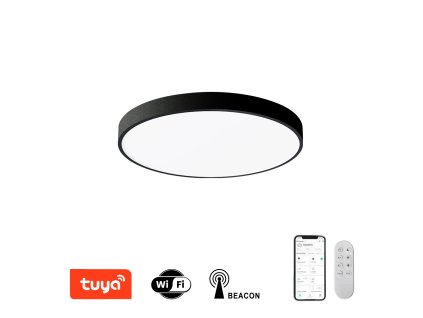 Immax NEO LITE SEMPLICI Smart strop svítidlo černé 40cm 36W 2736 lm Tuya WiFi BEACON