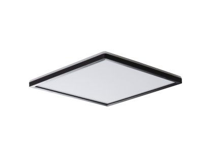 AZPO 22W černé hranaté 42cm LED Přisazené stropní svítidlo 22W-NW-L-B