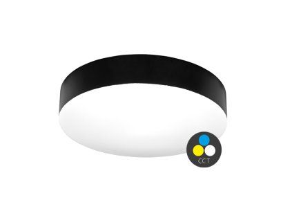 LED svítidlo MAKARON – celkový pohled černé provedení