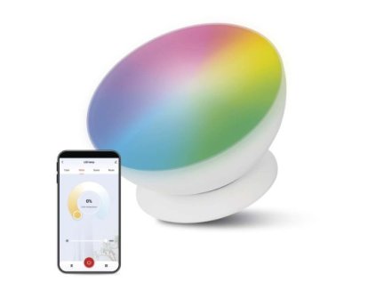 GoSmart LED ambientní lampa, bílá, CCT+RGB, WiFi