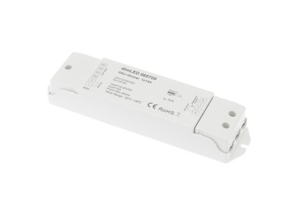 DALI PWM stmívač dimLED 1×15 A pro LED pásky 12–24 V DC, jednokanálový převodník