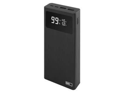 Powerbanka EMOS BetaQ 20 – 20 000 mAh, rychlé nabíjení 22,5 W, USB-C/USB-A, černá