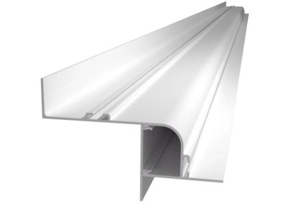 Boční nosný SDK hliníkový profil pro uchycení sádrokartonového stropu s kapsou pro LED pásek DEKO LINE obvodový pevný montážní konstrukční