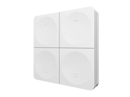 Čtyř tlačítkový nástěnný spínač stmívač vypínač MiBoxer K4 W bílý