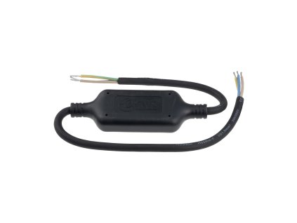 Přepěťová ochrana pro trafa a spínané zdroje LED pásků a svítidel, zapojení do série, průchozí