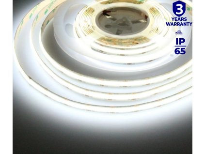 LCOB LED pásek 6000K studení barva světla IP65 venkovní