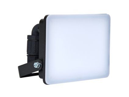 LED reflektor 20W černý IP65 – přední pohled svítidla