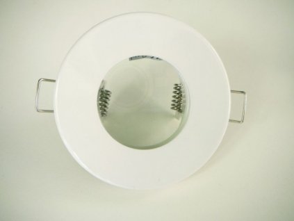 Kulatá bodovka podhledový rámeček IP44 vodotěsné svítidlo do koupelny bílé barvy