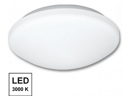 LED stropní a nástěnné svítidlo ECOLITE VICTOR 18W 3000K s krytím IP44 do koupelny, chodby, fasády domu, panelové domy tradiční ze skla a kovu. Ecoplanet