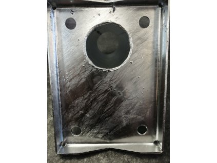 Pevný výložník na stěnu zeď nebo dům, klasický standartní průměr 60mm, sklon úhel náklon 25°stupňů střední sklon, délka ramene 200mm, držák na montáž přisazením LED VO pouliční lampy, úchyt na fasádu dům pro veřejné osvětlení, příslušenství reduk
