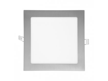 LED panel Ecolite RAFA 18W chrom čtverec vestavný teplá bílá LED-WSQ-18W/27/CHR. TopLux Praha skladem