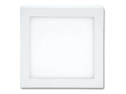 LED panel 18 W, krytí IP20 - pro vnitřní prostředí, rozměry 22,5 x 22,5 x 3 cm, svítivost 1 530 lm, 2 700 K, barva světla teplá bílá, čtvercové svítidlo přisazené, materiál hliník/plast, barva rámu BÍLÁ standard, včetně pružin a trafa