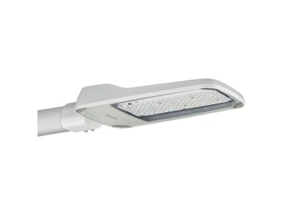 LED veřejné svítidlo - osvětlení silnic, ulic, obytných čtvrtí, krytí IP 65 - vhodné do exteriéru, max. výkon žárovky 83 W, rozměry 500 x 85 x 220 mm (d x v x š), barva světla neutrální bílá, 4 000 - 5 000 K, svítivost 11 000 lm, efektivní světelný tok 9 006 lm, materiál tvrzené sklo/tlakově litý hliník, násuvný konektor s ochranou proti napínání
