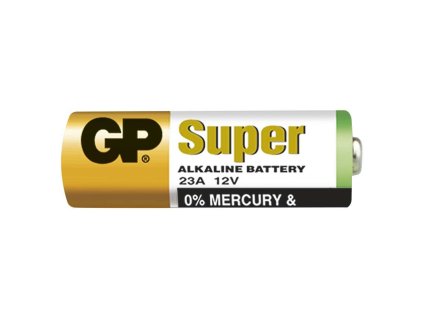 Speciální baterie 23AF, rozměry 10,22 x 28,2 mm, cena uvedena za 1 kus (blistr), poskytuje vyšší napětí, napětí 12 V
