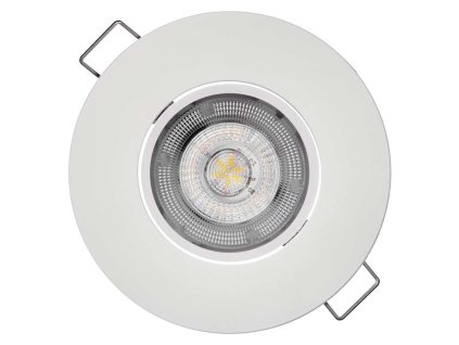 Bílé LED bodové svítidlo EMOS Exclusive 5W vestavné, neutrální bílá ZD3122. TopLux Praha skladem