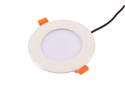 LED podhledové svítidlo 6 W, IP20 - vhodné do interiéru, integrovaný RGBW přijímač, svítivost až 540 lm, rozměry 120 × 38 mm (p/v), střídání a prolínání barev, teplota chromatičnosti 2 700 - 6 500 K