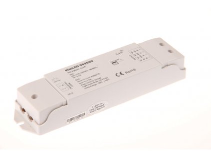 RF přijímač stmívač LED 3x1 A 100-240 V AC, maximální zatížení při 240 V 720 W, pro dálkové ovladače dimLED, pro RGB a jednobarevné LED pásky, rozměry 175 x 45 x 27 mm