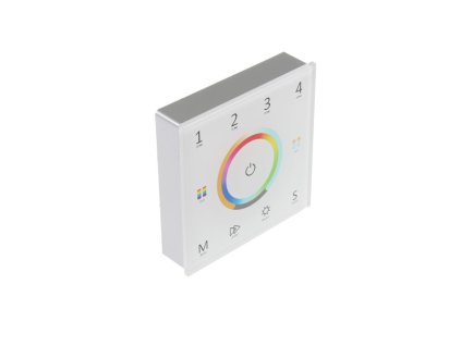 LED dálkový ovladač dimLED OV ALLMIX 4KM bílý čtyřkanálový pro jednobarevné CCT, RGB a RGBW 069214