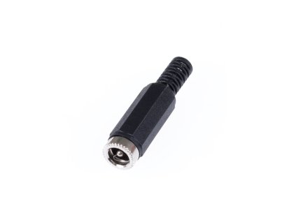 DC konektor pájecí (samice) 11216 DC konektor napájecí kabelová - samice Vhodná redukce na zásuvkové zdroje Zástrčka napájecí kabelová. 2,1 x 5,5 mm. Maximální pracovní napětí je 50V=/~. Vhodná redukce pro připojení dvojlinky dvožilového kabelu k zásuvkovým napájecím zdrojům. TopLux osvětlení Praha, Libeň - skladem na prodejně