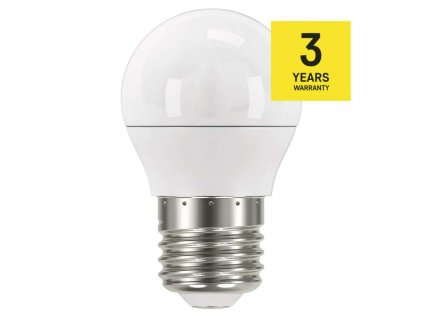 LED žárovka E27 5W 2700K Mini Globe tvar koule s velkým závitem, nahradí klasickou 40W žárovku. ZQ1120 skladem na Toplux.cz za akční cenu.