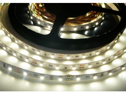 LED pásek vnitřní IP20 SQ3-300 4,8W/m PROFI kvalita, cena 79Kč/m, 60LED/m. Vysoká svítivost a záruka 3roky. TopLux Osvětlení Praha, Libeň