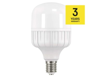 LED průmyslová žárovka EMOS 44,5W E40 4000K byla vyrobena jako náhrada za sodíkovou výbojku 170W ZL5754 vysoký výkon za nízkou cenu sleva dobrá cena akce