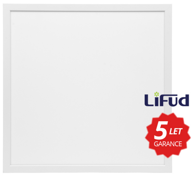 Ecolite Bílý vestavný LED panel ZEUS 45W 60x60 denní bílá 4000K do rastrového podhledu LED-GPL44-45/BI