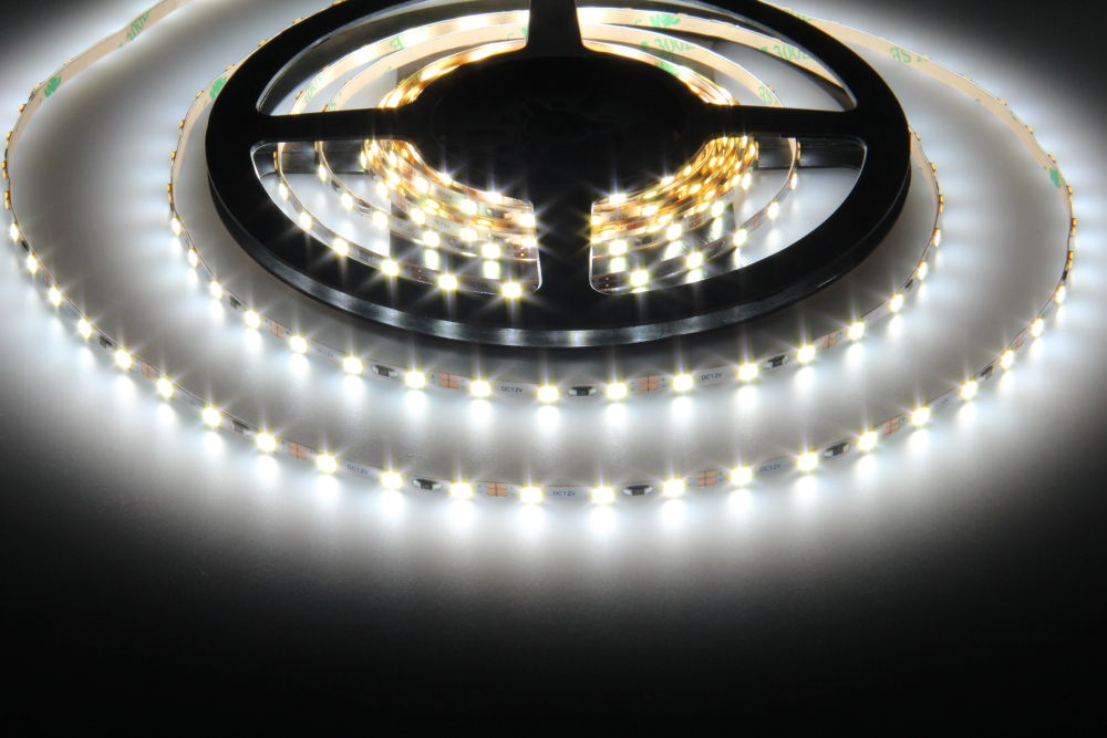 T-led Tenký LED pásek 12V 7,5W/m 12MINI7875 Studená bílá IP20 Počet diod 78LED/m úzký 3,5mm 073203 073203