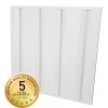 LED kancelářské svítidlo VIRGO Profi 36W neutrální bílá 60x60cm bílý panel do podhledu, kazetového minerálního rastrového stropu. Pro firmy a sklady.