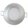 LED svítidlo BONO-R 5W vestavné stříbené kulaté 4000K 8cm GXLL025