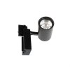 Lištový černý LED reflektor TORU-B 20W 4500K kolejnicové bodové svítidlo track light 105711 LED COB reflektor 20W Svítivost 1600 lm Barva světla 4500K denní bílá Náhrada za halogen 150W