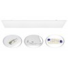 LED panel do rastru podhledu 30x120cm LED-GPL44/B-45/BI ZEUS 45W neutrální bílá 4000K bílý rám, kvalitní zdroj LIFUD na 230V do kanceláří, tělocvičen