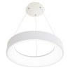 LED závěsné kulaté bílé svítidlo 40W Ecolite NEST s ovladačem WMKL02R-40W/LED-BI