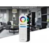 8kanálový dálkový ovladač Mi-Light FUT089 ALLMIX Miboxer RGB RGBW CCT, univerzální multifunkční stmívač a měnič barev pro LED pásky žárovky panely