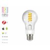 Immax NEO Smart filamentová žárovka LED E27 5W teplá, studená bílá, stmívatelná, Zigbee3.0