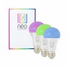 Immax NEO LITE 3x Smart žárovka LED E27 9W RGB+CCT barevná a bílá, stmívatelná, WiFi