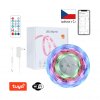 Digitální LED pásek Immax Smart Home, RGB+CCT všechny barvy, kompletní sada s dálkovým ovladačem, připojení do aplikace SmartLife, do telefonu
