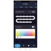 Digitální LED pásek Immax Smart Home, RGB+CCT všechny barvy, kompletní sada s dálkovým ovladačem, připojení do aplikace SmartLife, do telefonu
