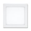 Bílý LED panel Ecolite RAFA2 12W čtverec přisazený neutrální bílá LED-CSQ-12W/4100