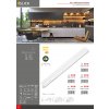 LED kuchyňské úzké svítidlo SLICK CCT 22W 147cm nastavitelné TL2001-CCT/22W
