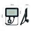 PROFI LED reflektor INOVO 30W s pohybovým čidlem 4000K ZS2732