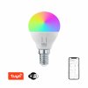 Smart chytrá  žárovka s LED RGB + CCT barevné a změna teploty. Stmívání na WIFI do aplikace TUYA, PHILIPS HUE, LIDL. Čirá ovladatelná retro žárovka.