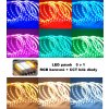 Kombinovaný LED pásek 5v1 barevná a bílá dioda RGB+CCT allmix, stmívatelný + barevné režimy na 24V na dálkové ovládání nebo telefonní aplikaci GOOGLE home