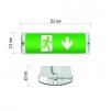 LED Nouzové svítidlo NESSI 3W 3h IP65 + piktogramy ZN1110