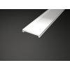 Difuzor ALU profilu Surface-7 cena 149 Kč/2metry, kryt hliníkové lišty pro LED pásky, mléčná opál, čirý průhledný.