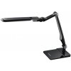 Kancelářská stolní lampička Ecolite MATRIX 10W černá, podstavec i šroubovací svorka na desku pracovního stolu, stmívatelná, CCT nastavitelná barva světla